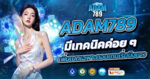 ADAM789 มีเทคนิคค่อยๆ เพิ่มเบทเฉพาะตอนเกมเริ่มนิ่งยาว